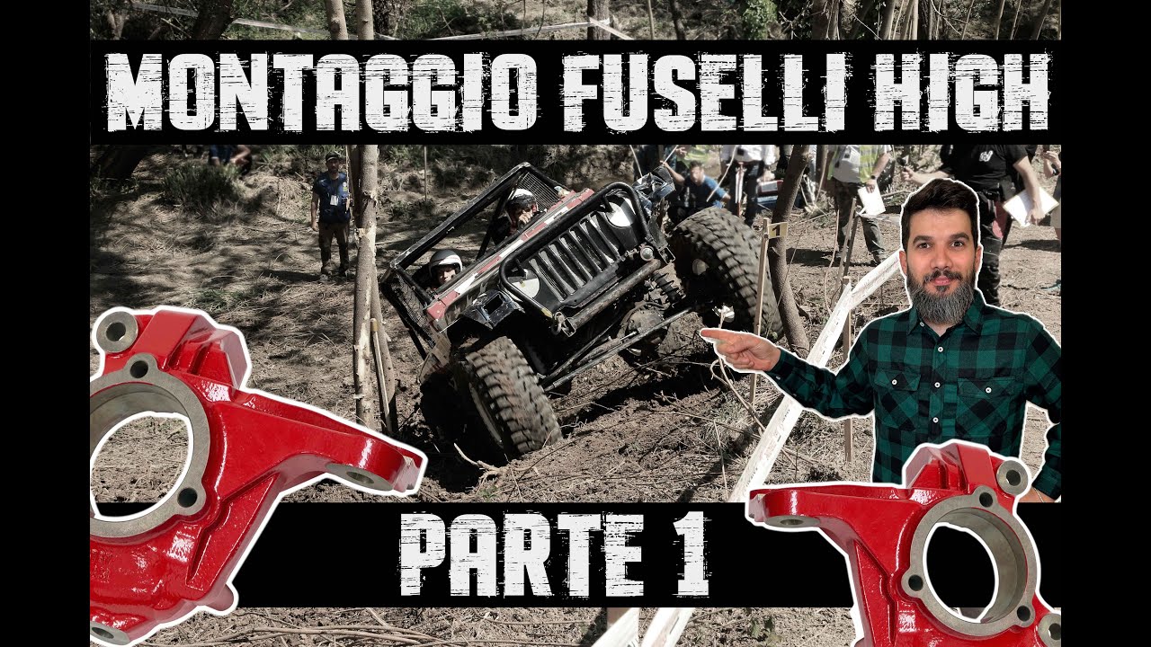 Montaggio dei FUSELLI HIGH STEER ponte Dana 44 JK