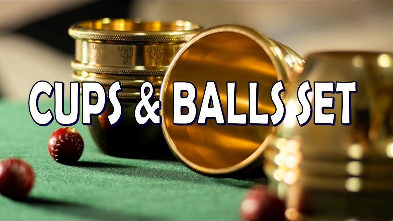 Magic Review - Neoclassical Cups & Balls from Wonder House