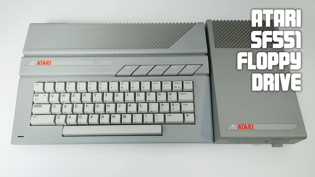 Atari SF314 to 'SF551' floppy drive conversion