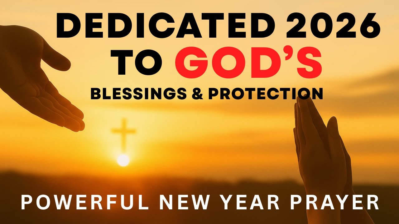 Dedicate Your Year 2026 to God 🙏 Powerful Prayer for Blessings, Protection & Favor | Morning Prayer