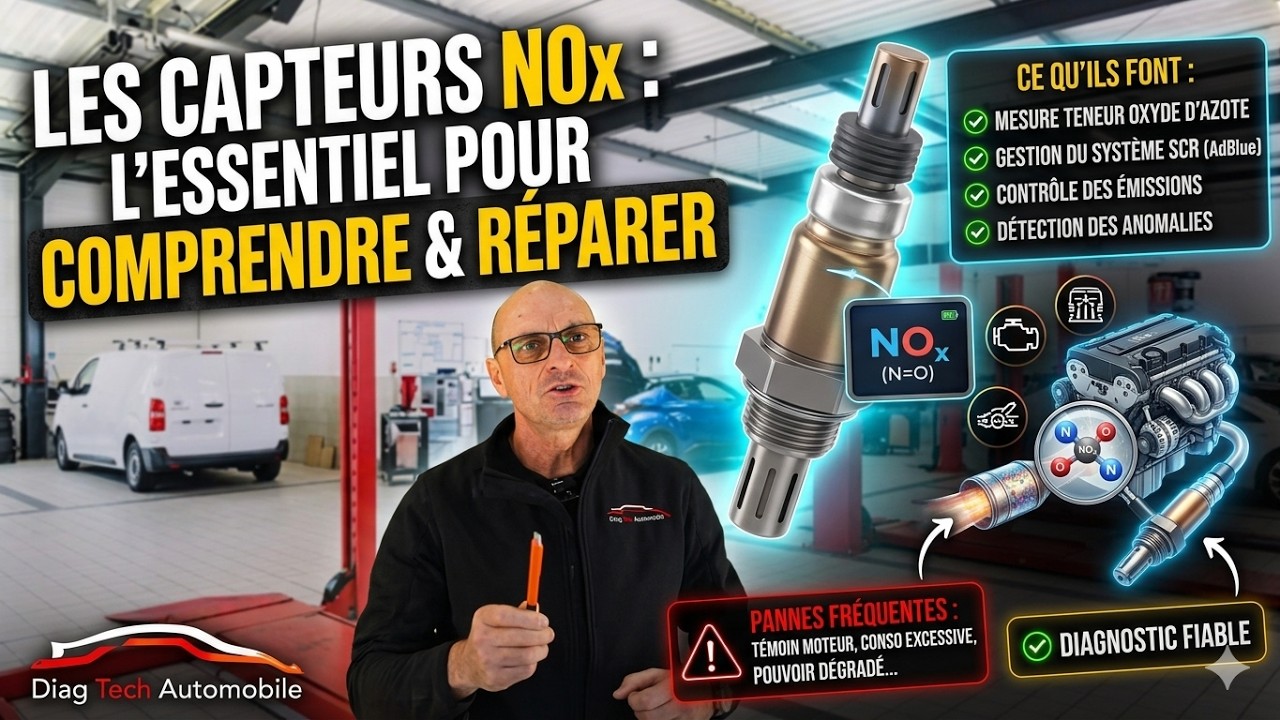 Découvrez l'essentiel sur les capteurs NOx