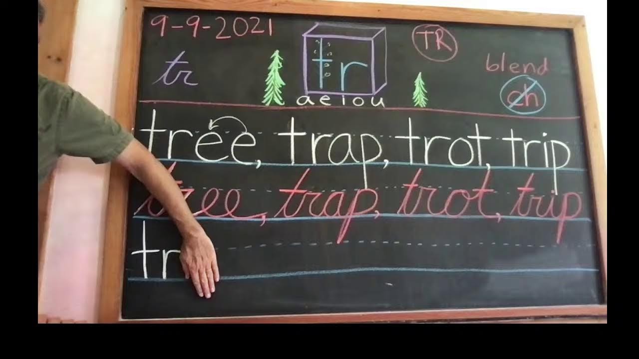 Second grade public waldorf ELA lesson, Thursday, September 9
