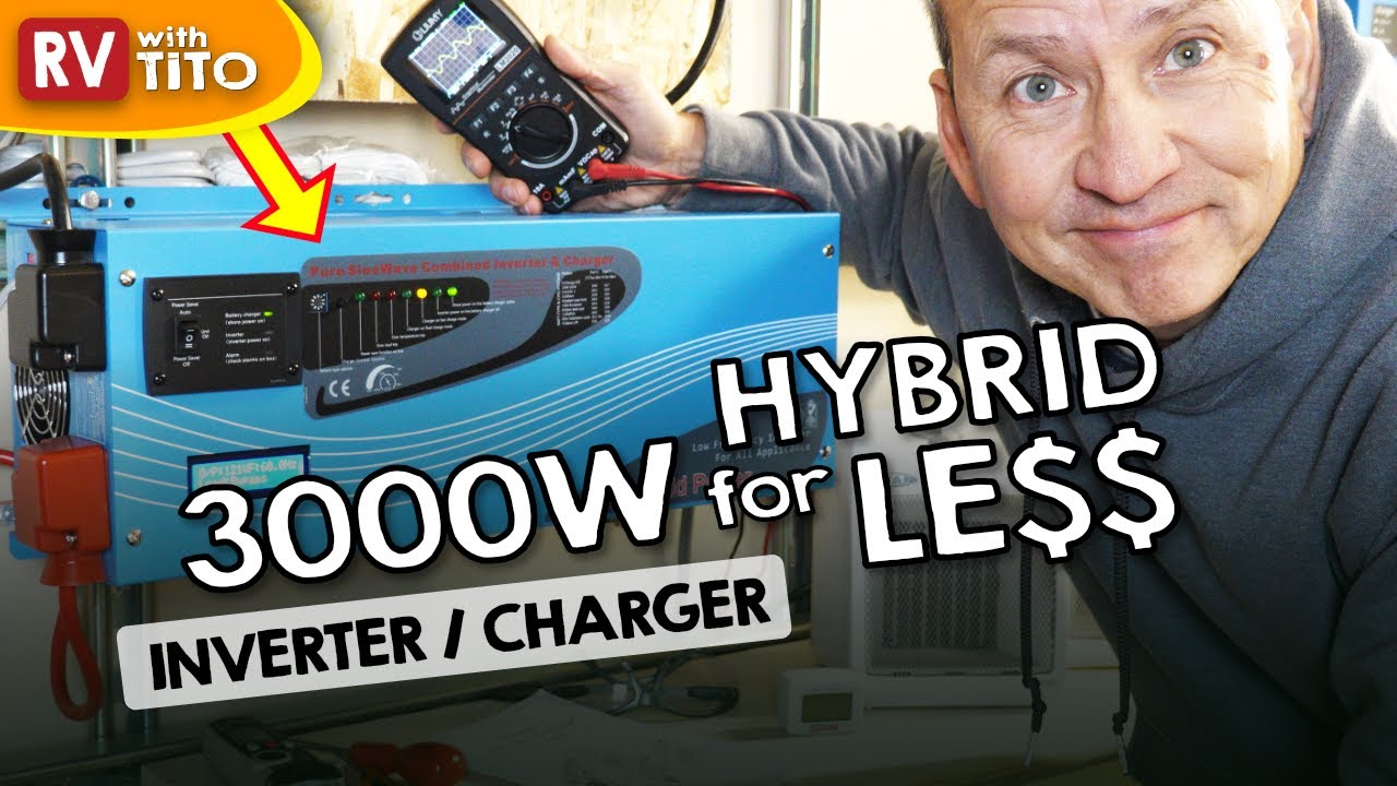 (Review) SunGoldPower 3000W Pure Sine Inverter/Charger for Off-Grid/RV | RVwithTito | DIY