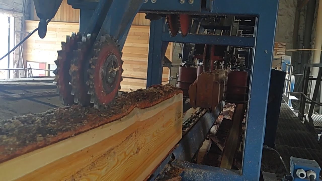 Лесопильная линия 