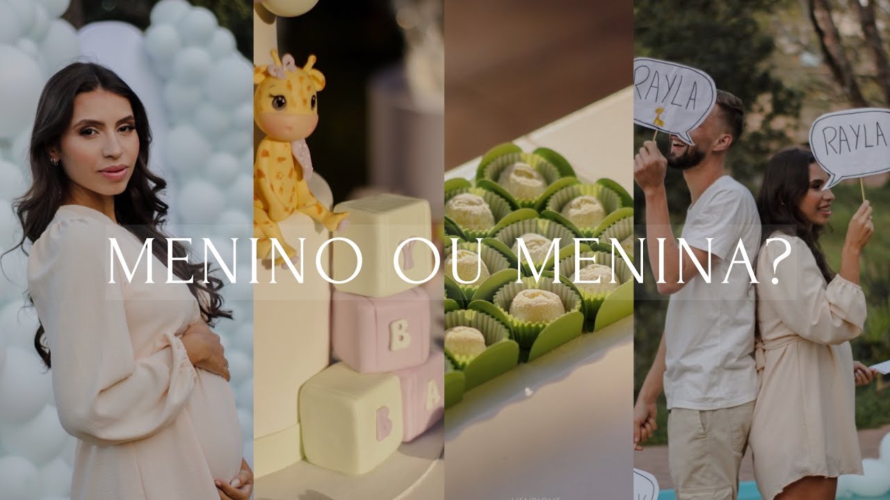 CHÁ REVELAÇÃO COM BRINCADEIRAS | MENINO OU MENINA?