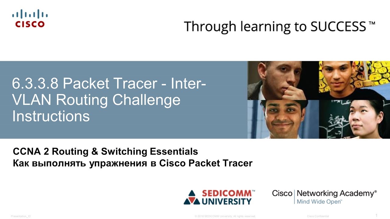 Курс Молодого Бойца Часть 2 2020 CCNA 2 RSE 6.3.3.8 Packet Tracer - Устранение неполадок