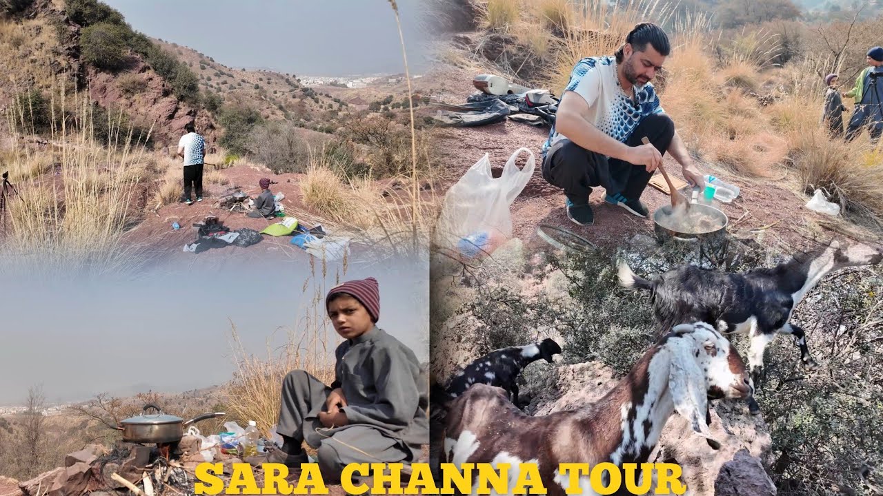 Sara Channa Tour Saleh Khana Mountain Ep 8