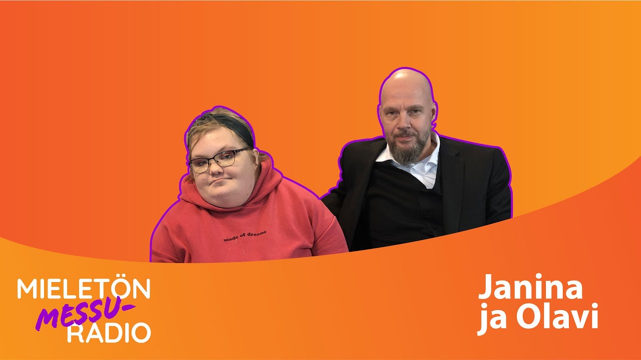Mielenterveyden keskusliiton toiminnanjohtaja Olavi Sydänmaanlakka Janina Porkan vieraana