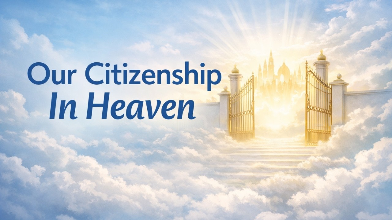 Our Citizenship In Heaven! by Bro Victor Byer | COC Cunupia (Sunday Morning Worship)