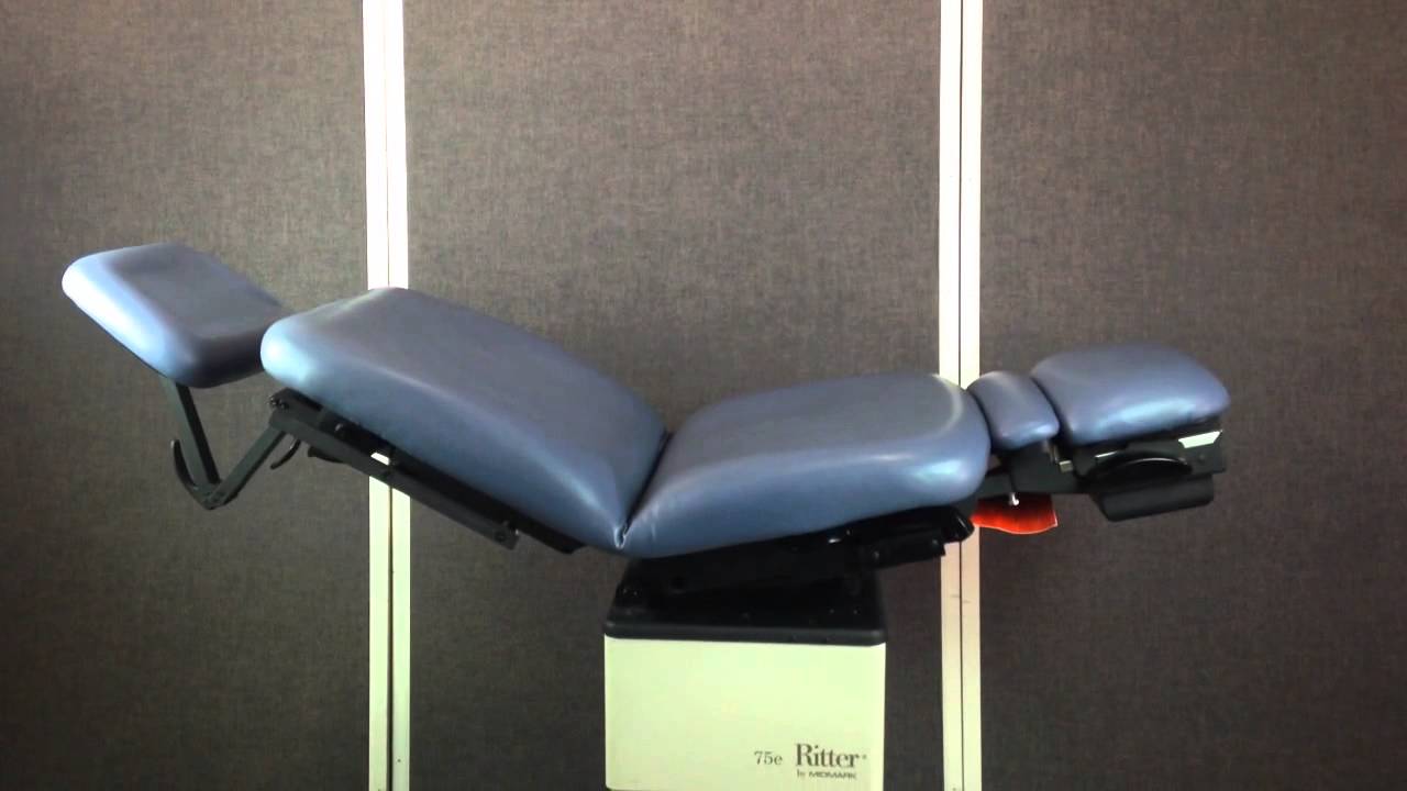 Midmark Ritter 75e Power Procedure Exam Table Chair