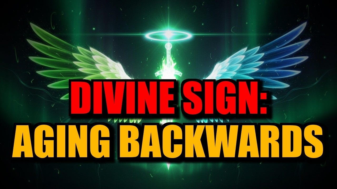 JESUS SHOWED, DO NOT IGNORE THE MIRACLE, AGING BACKWARDS IS THE DIVINE SIGN YOU NEEDED