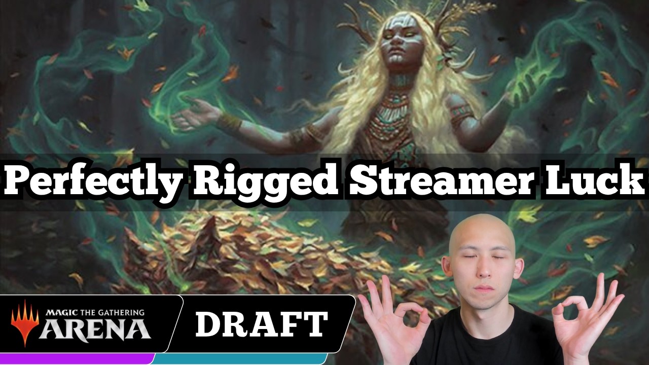 PERFECTLY RIGGED STREAMER LUCK | Powered Cube Premier Draft | MTG Arena