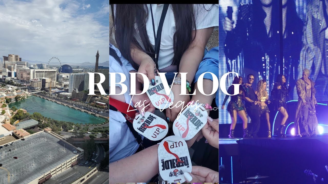 Soy Rebelde Tour 2023 | RBD Las Vegas Vlog