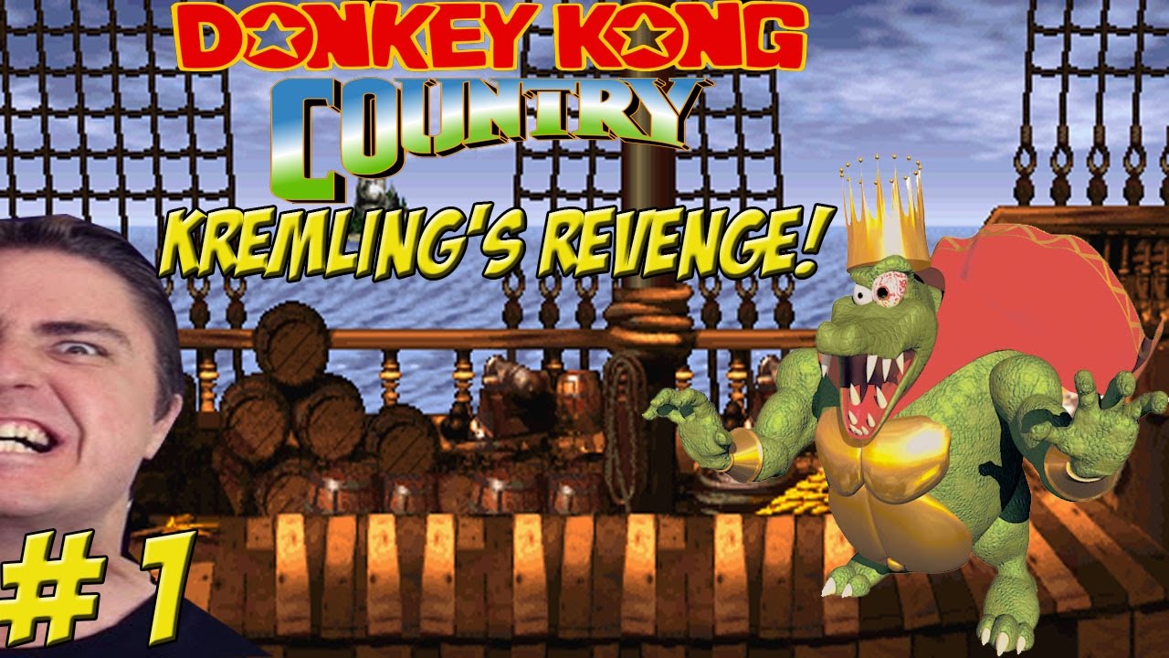 Hardcore Bananas & Sex! Matt vs. Donkey Kong Country: Kremling's Revenge! Part 1 - YoVideogames