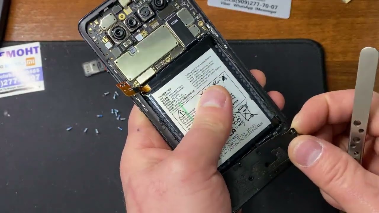 Tcl t799h или он же Tcl 10pro  Разборка телефона
