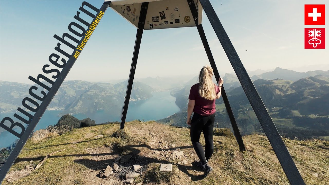 Buochserhorn - Wanderung mit Blick über den Vierwaldstättersee