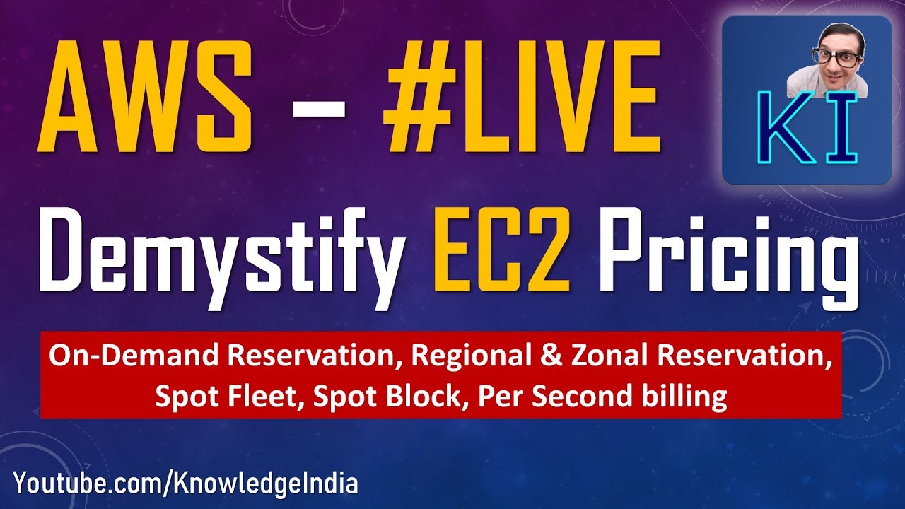 Demystify all #AWS #EC2 #Pricing models with examples | On-Demand Reservation | Spot Block & Fleet