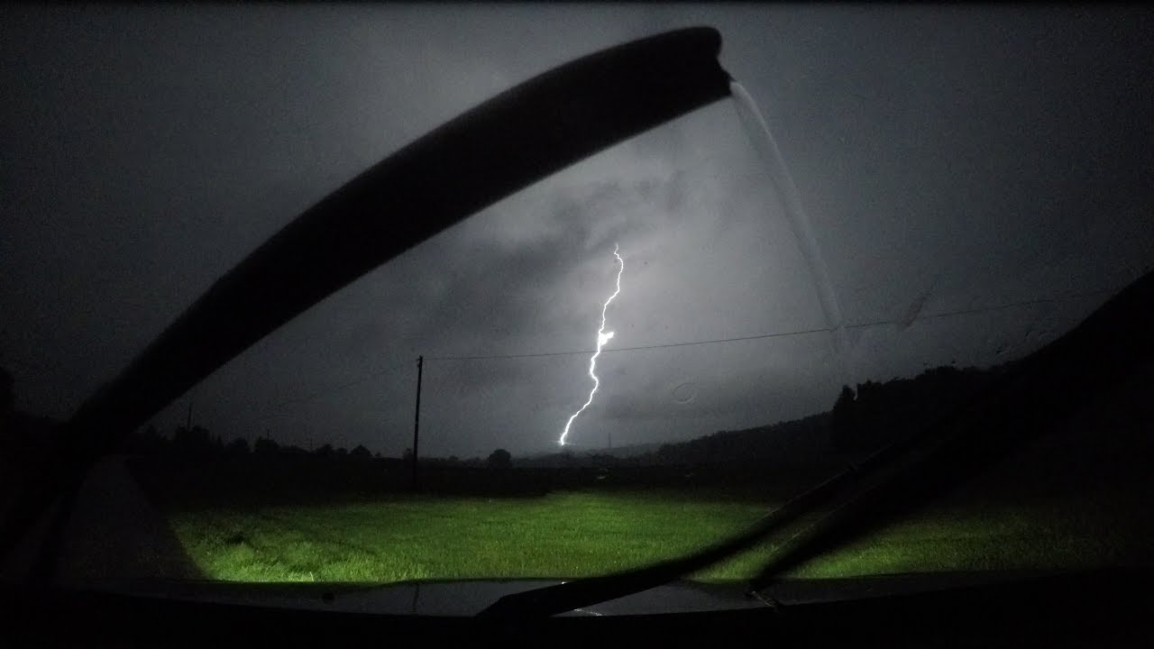 Onweer/hagel omg. Aachen (DE) 29-30 april 2018