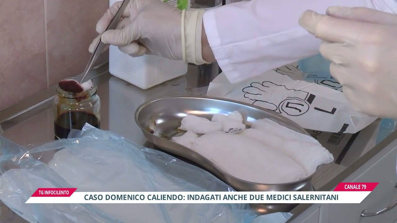 Caso Domenico Caliendo: indagati due medici salernitani