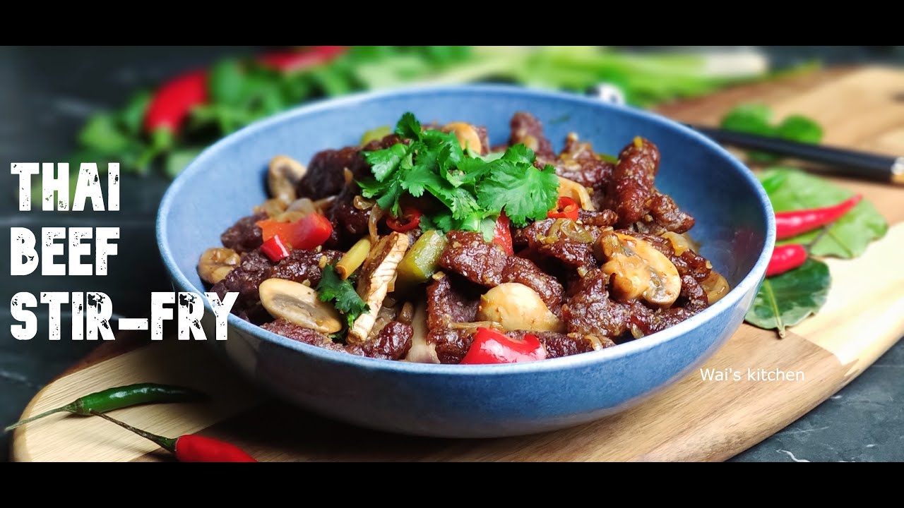 Dé Thaise biefstuk roerbak die je moet maken 🌶️😋 / The Thai beef stir-fry you have to make 🌶️😋 泰式炒牛肉