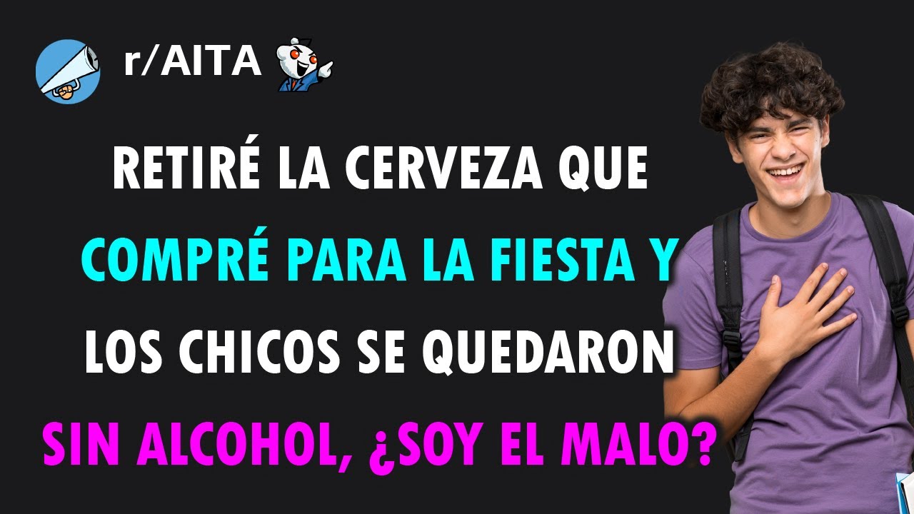 Resulta que no fui invitado a la fiesta y lo único que querían de mí era alcohol