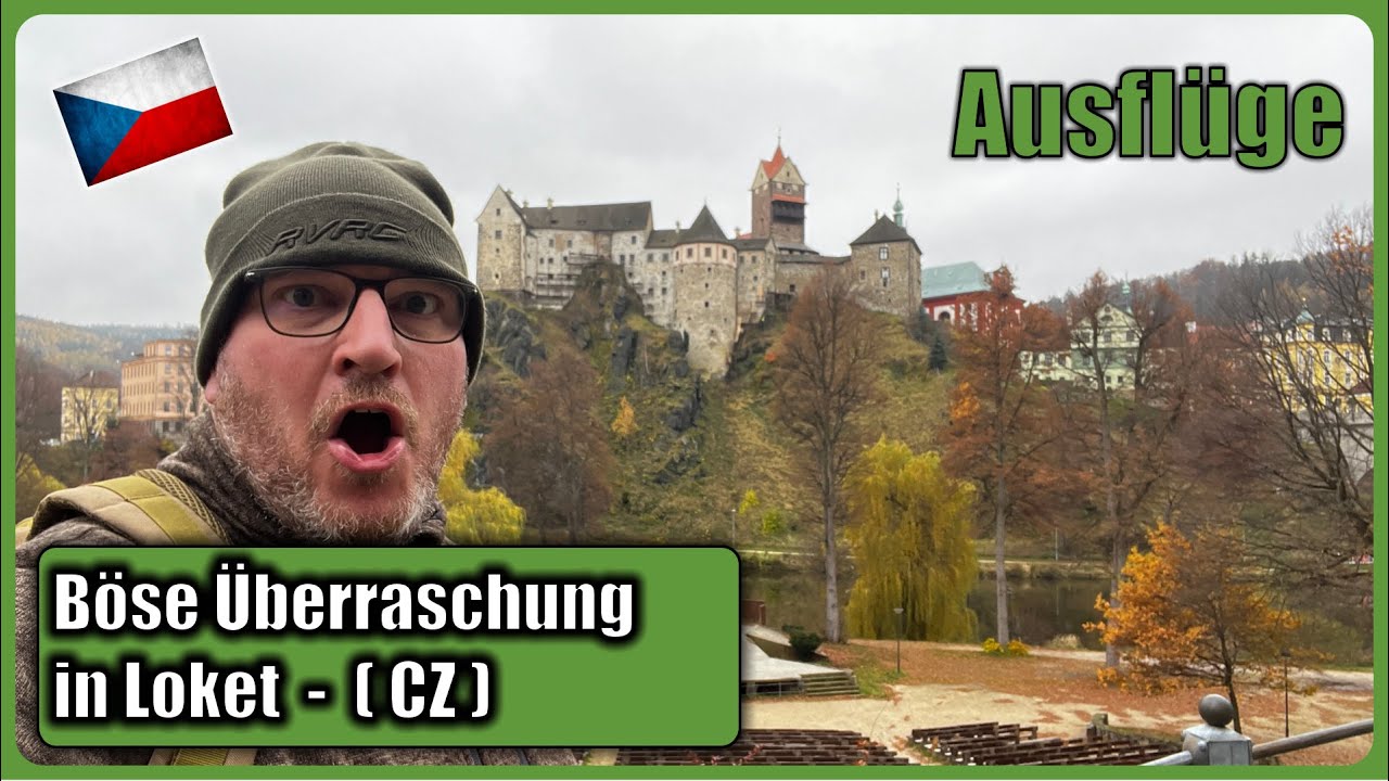 WUNDERSCHÖNES LOKET | RUNDGANG IN DER BURG UND STADT | MITTELALTERLICHER CHARME | TSCHECHIEN | S5 F3