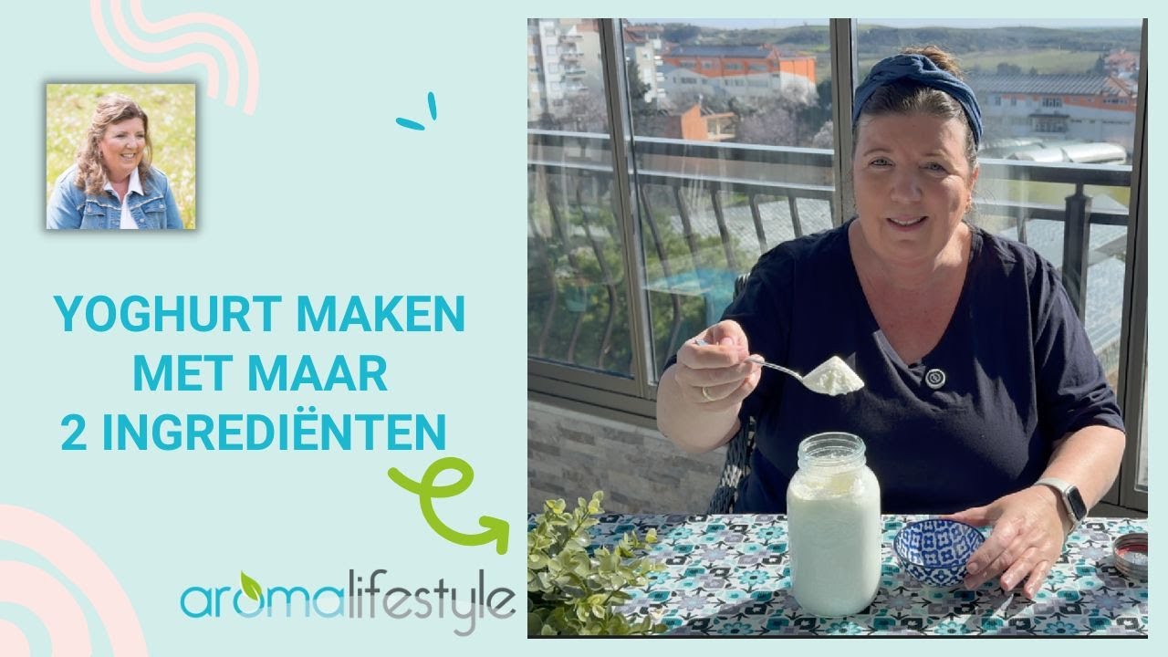 Stop met het kopen van yoghurt. Maak je eigen recept met maar 2 ingrediënten .