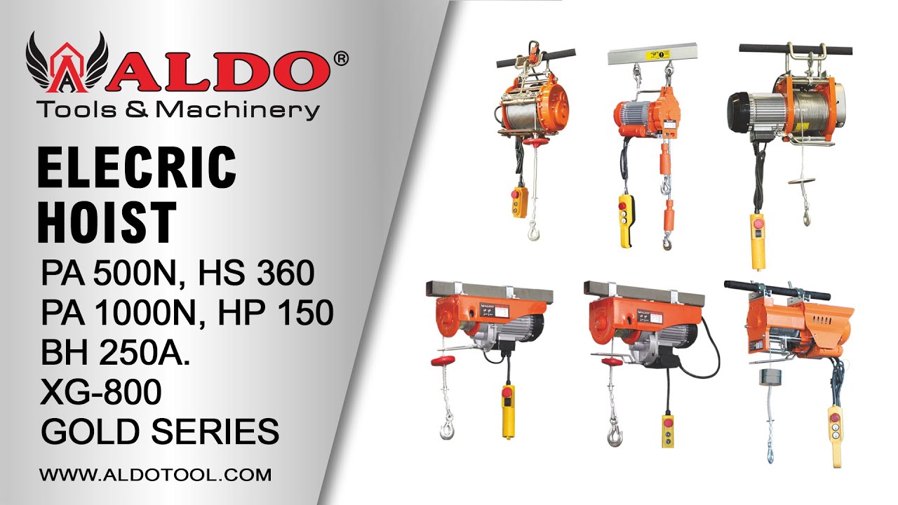ALDO Mesin Electric Hoist