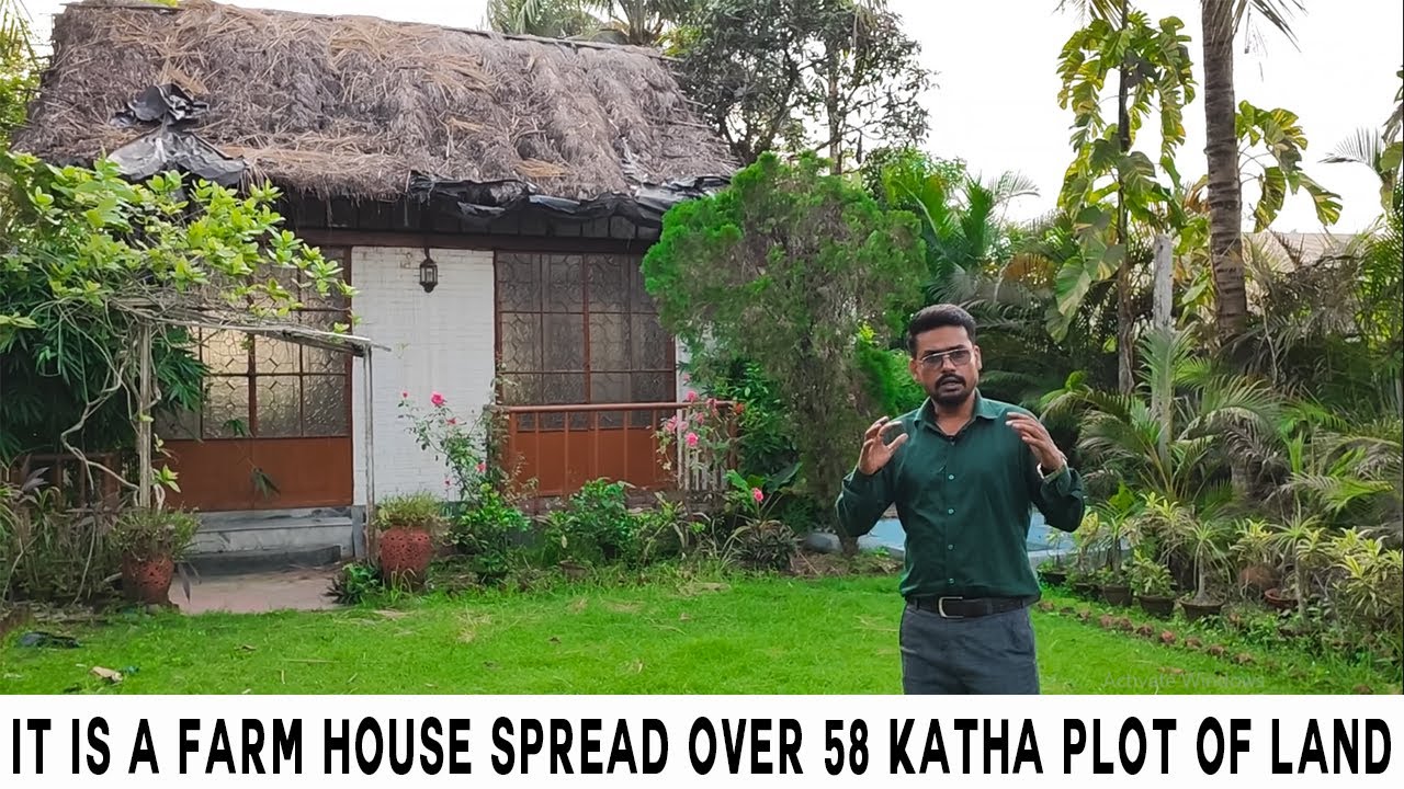 Ready for sale farm house spread over 58 katha land.ready to move farm house with grated Kolkata