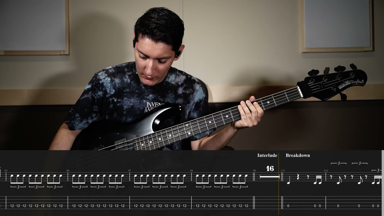 Invent Animate | Heavener [Bass Cover + Tabs]
