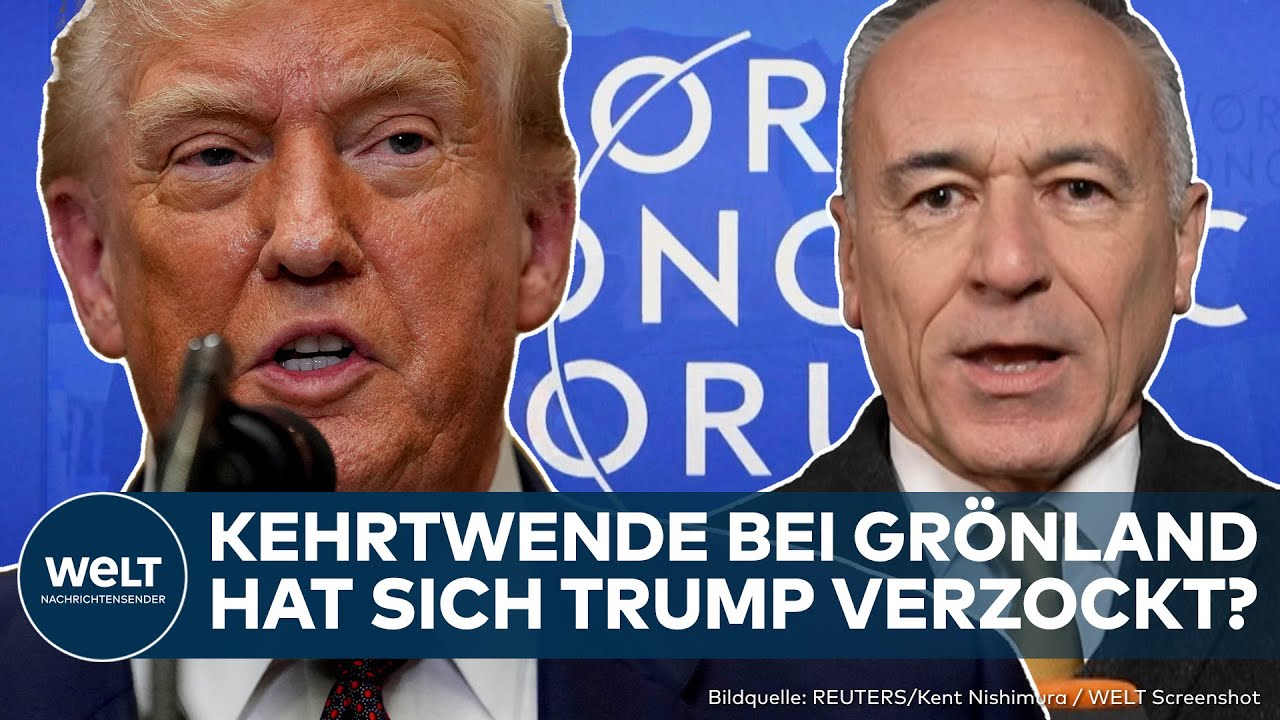 DAVOS: Hat sich Trump verzockt? Kehrtwende bei Grönland! Europa und Märkte entscheiden Streit