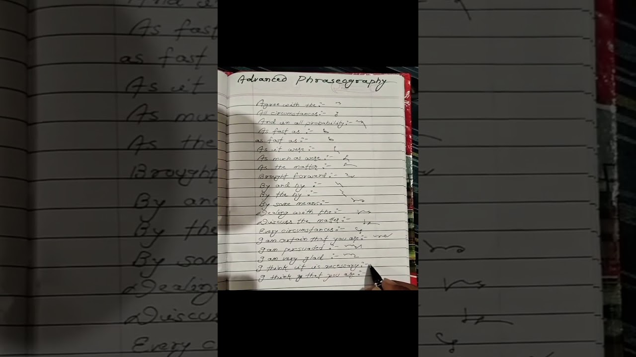 Advanced Phraseography!