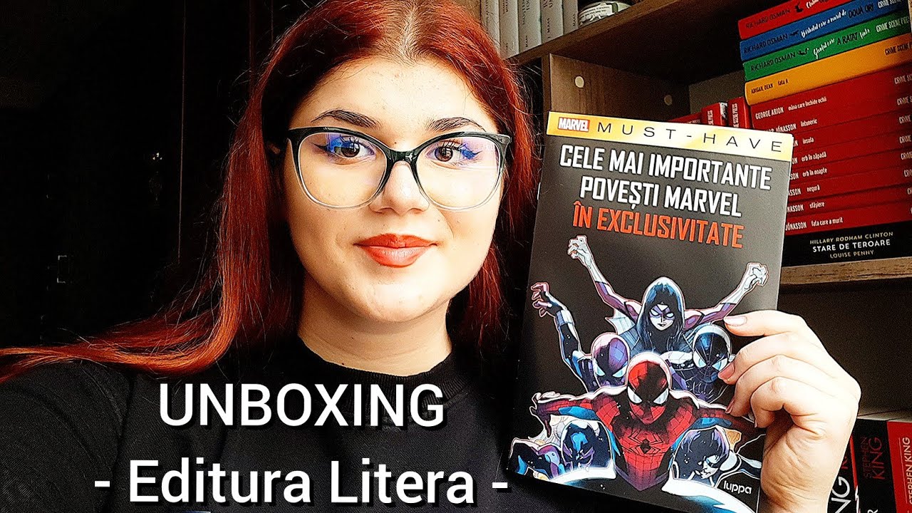UNBOXING Editura Litera ||Benzi desenate MARVEL?||