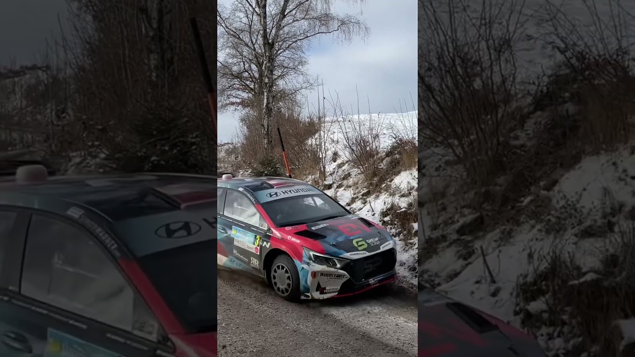 Jännerrally Winner Simon Wagner and Hanna Ostlender🏆❄️ 