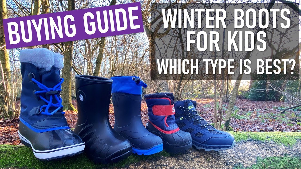 Which type of winter boot is right for your child?