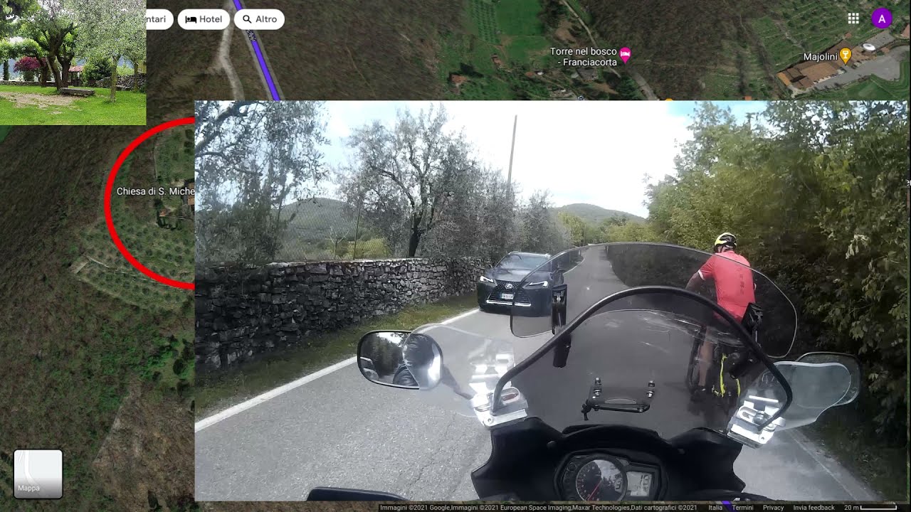 Breve galoppata sulle prealpi bresciane con la mia Suzuki GSX 1250 FA: da Ome a Iseo