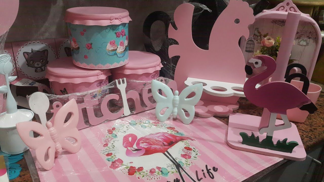مشتريات 💖 تركي للمطبخ بلون البينك 💖💖💖 ( مشرياتي اون لاين 🙈🙈)