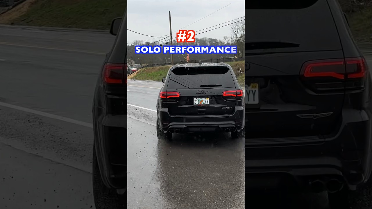 Top 3 BEST EXHAUST Systems for Jeep Trackhawk 6.2L!
