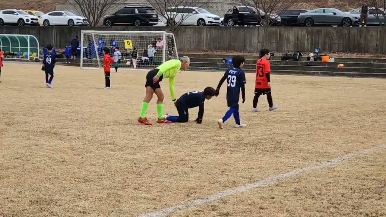 ●2026.3.1 영월드별빛 전국유소년 축구대회 ●      양산 YFC  vs  제천FC   4학년.예선3경기              4:0 (전반)