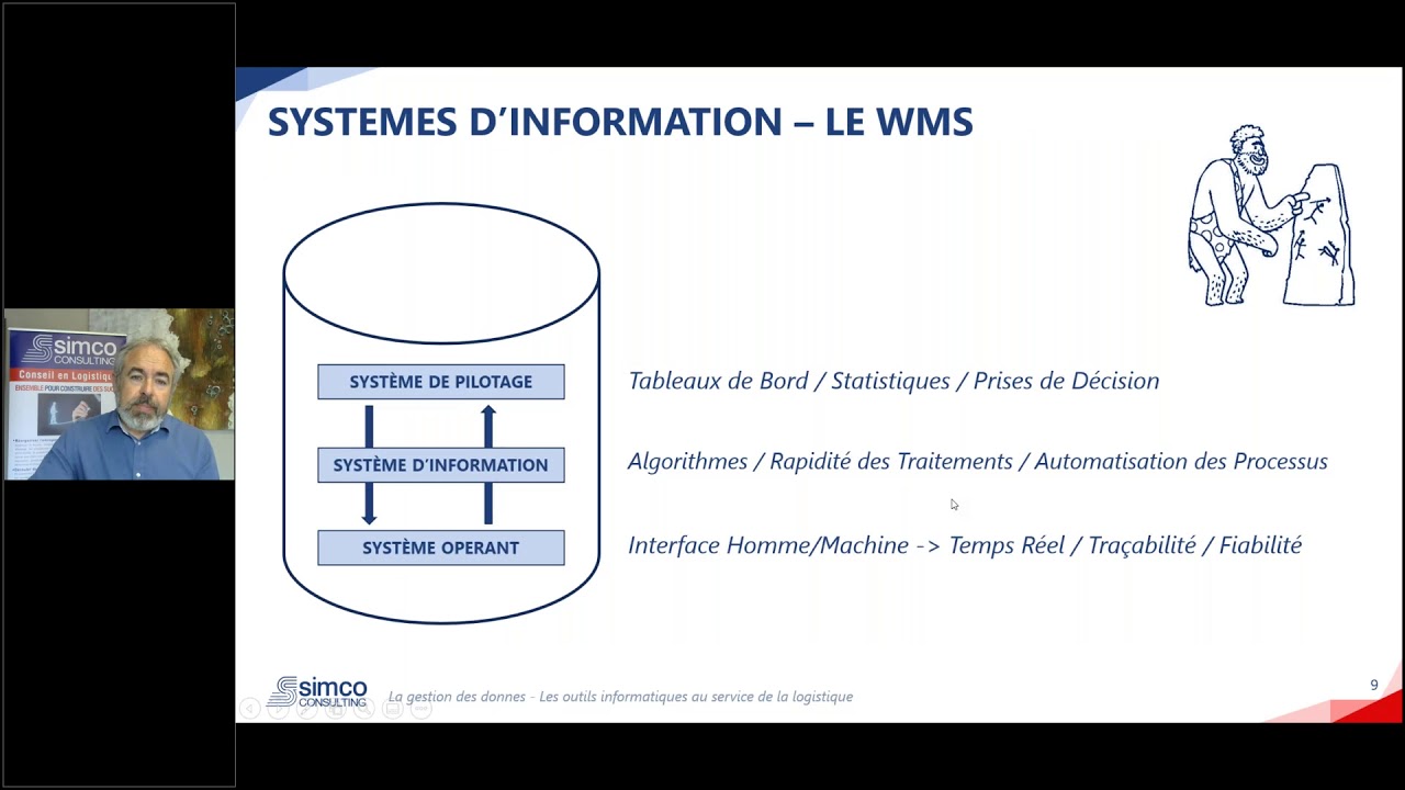 WEBINAIRE - LA GESTION DES DONNEES   LES OUTILS INFORMATIQUES AU SERVICE DE LA LOGISTIQUE