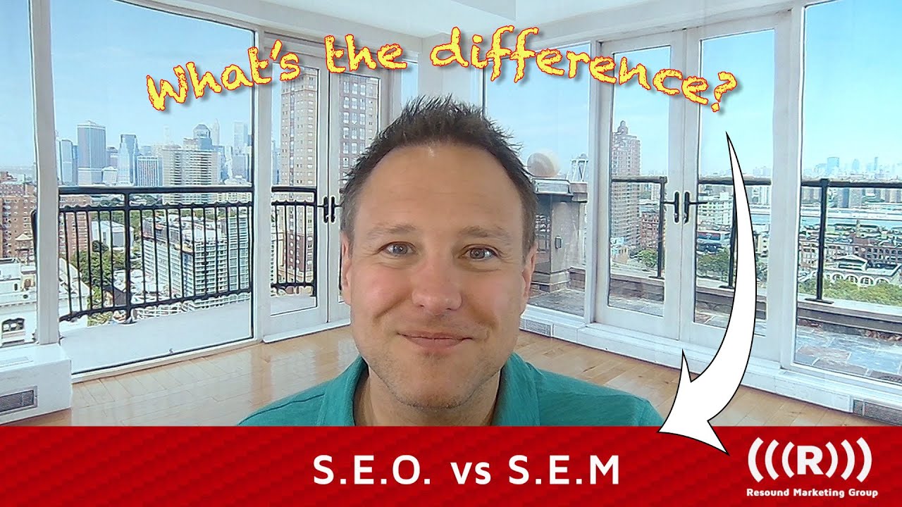 SEM vs SEO - what's the difference?