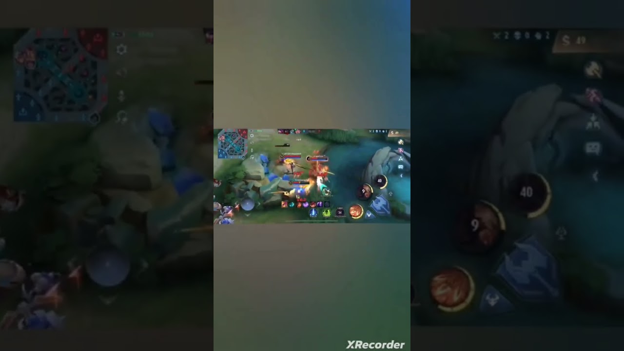 Ketika Haya FREESTYLE lgi buff 1vs5 AUTO RATA BOS #shorts #mobilelegends #mlbb #gusion
