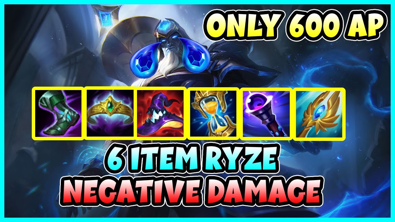 Lategame Ryze is weak now 😢