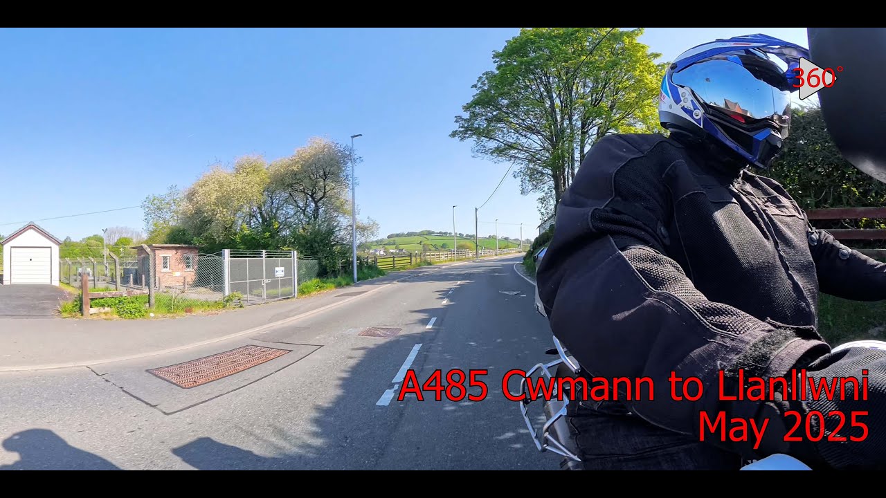 A485 Cwmann to Llanllwni 360