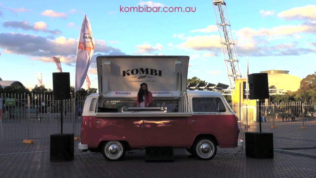 Kombi Sound Bar - Set Up At ANZ Stadium