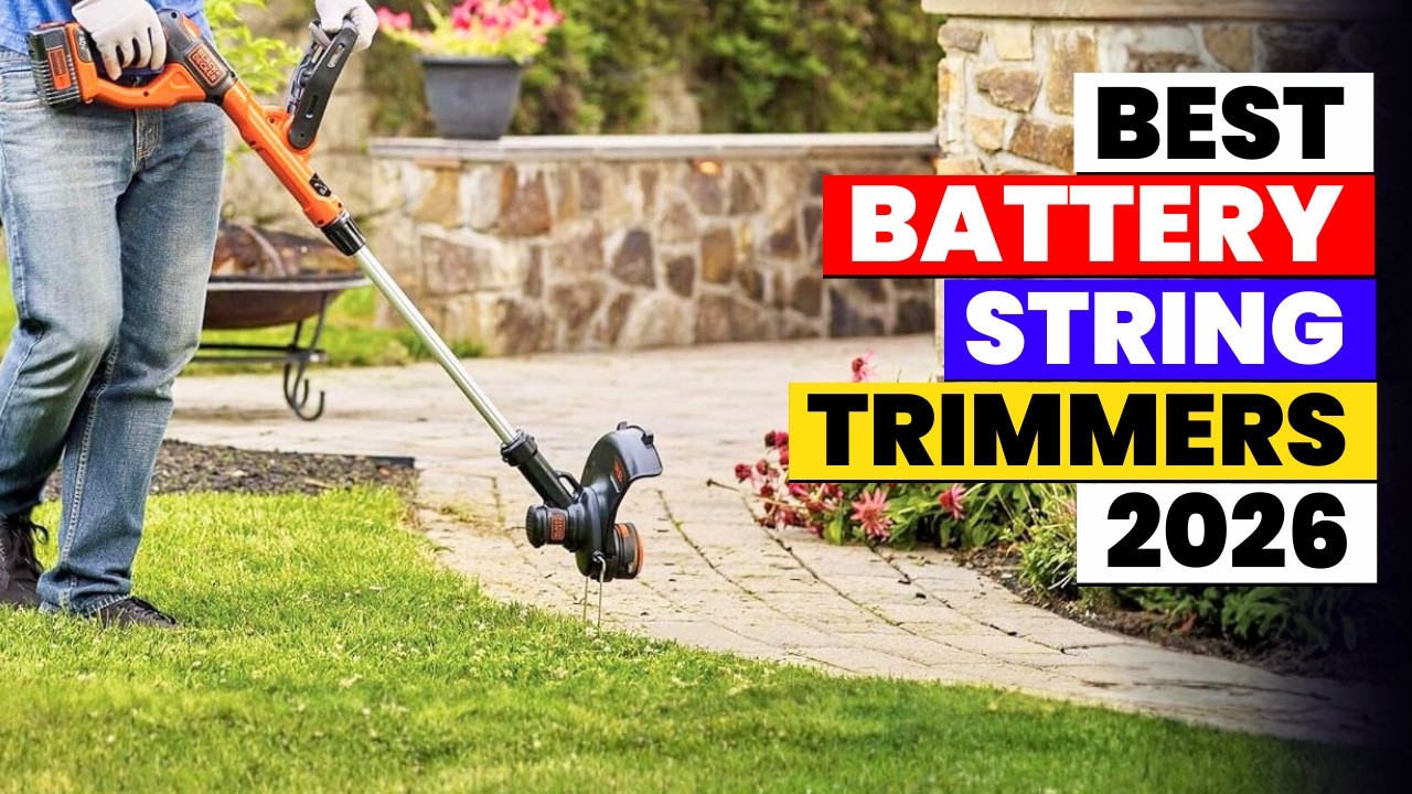 The 6 Best Battery String Trimmers of 2026 | Powerful Cordless Weed Eaters