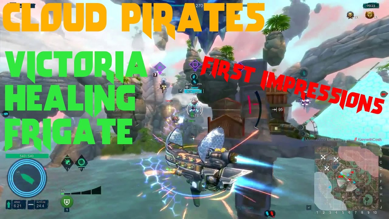 Cloud Pirates: Victoria Healing Frigate (W/ MeHappyDude)