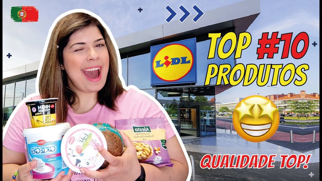 Que isso Lidl, que produtos são esses?! 😳 Meu TOP 10, preços imperdíveis! #portugal #lidlportugal