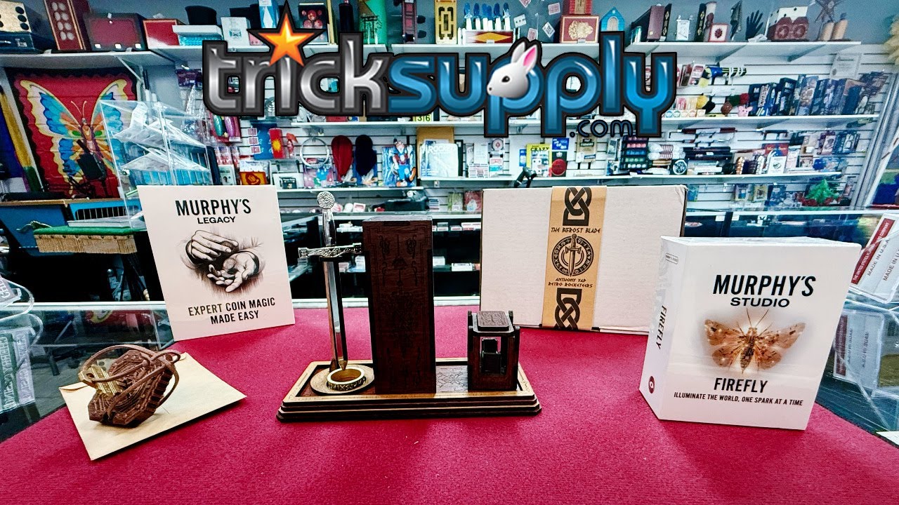 LIVE from Trick Supply – New Magic Unboxed! ✨ Firefly, Bitfrost Blade, 52 Farewells & More!