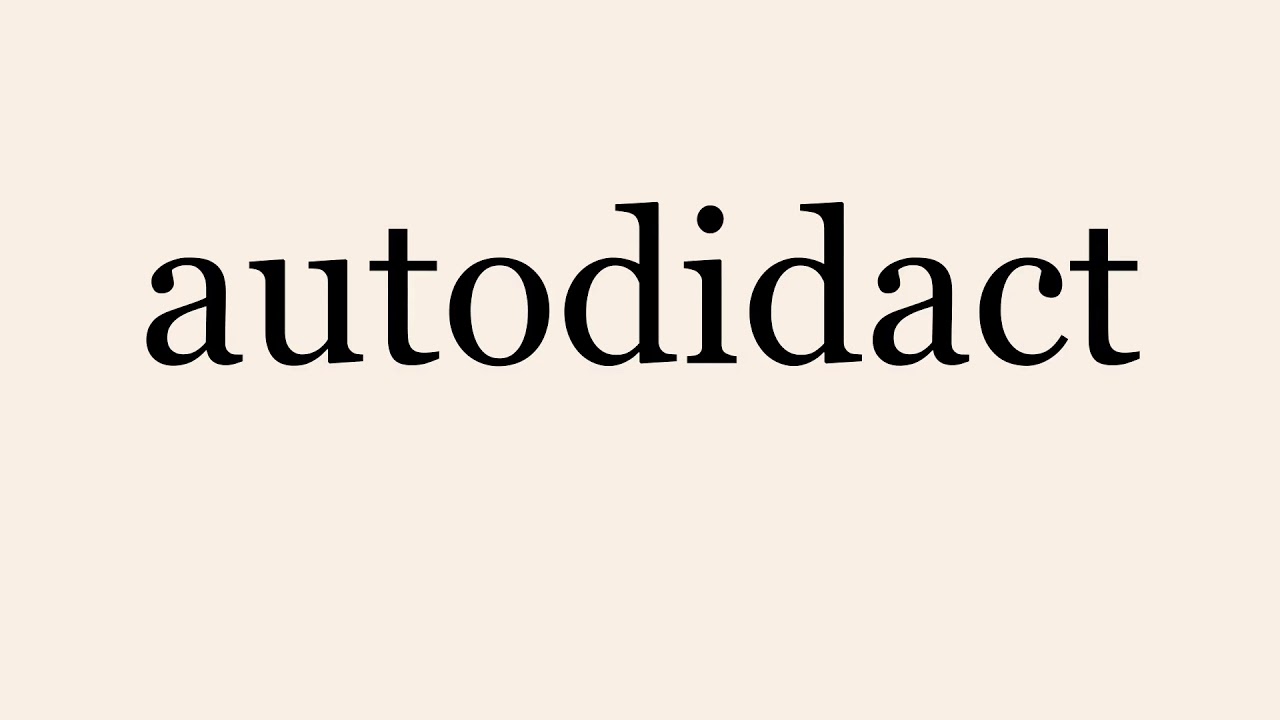 autodidact